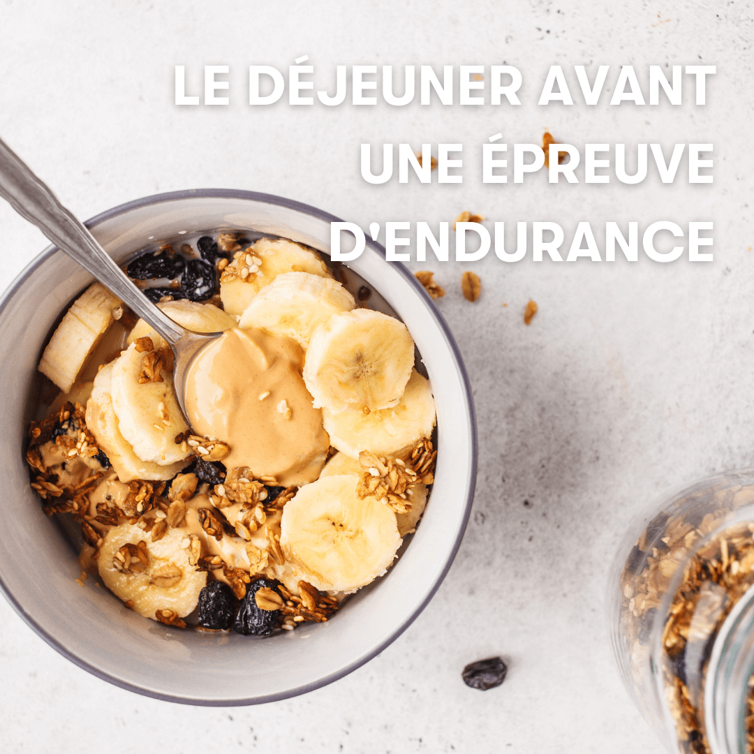 Le déjeuner avant une épreuve d