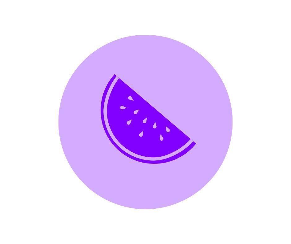 Icône de tranche de melon d